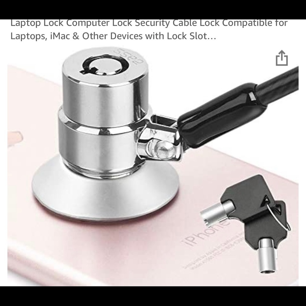 Computer/Tablet/Laptop lock - Picture 4 of 5